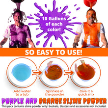 Load image into Gallery viewer, Fun Run Slime (Purple &amp; Orange) - Makes 80L
