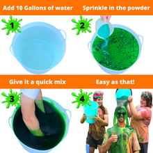 Load image into Gallery viewer, Fun Run Slime - 4 Colours! Makes 160L of slime!
