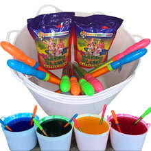 Load image into Gallery viewer, Fun Run Slime Blaster Kit! Instant Slime, Tubs &amp; Blasters for Slime Colour Runs.
