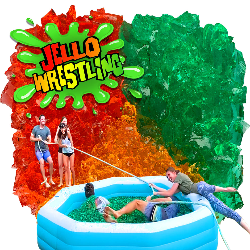 Easy Set Jelly Crystals - Makes 380L of imitation Jello for silly games!